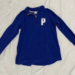 Blue Half Zip Jacket